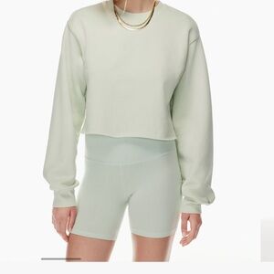 TNA Cozy Fleece Perfect Cropped Sweatshirt